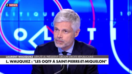 Laurent Wauquiez, proposé, « que les étrangers dangereux sous OQTF, soient enfermés dans un centre de rétention à Saint-Pierre-et-Miquelon, hors de l’Hexagone »