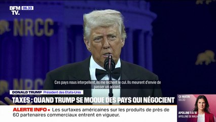 "Ils me lèchent le cul": Trump se moque des pays qui veulent négocier un accord sur les droits de douane