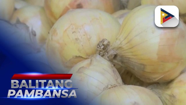 D.A., maglalaan ng P5-M para matulungan ang mga magsasaka ng sibuyas na apektado ng harabas