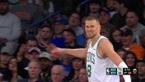 Porzingis silences New York from beyond the arc
