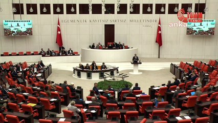 CHP'li vekil Meclis kürsüsünde dakikalarca sustu