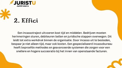 Waarom incasso uitbesteden? Juristu legt uit