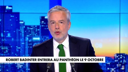 Le billet d'humeur de Romain Desarbres : «Robert Badinter entrera au Panthéon le 9 octobre»