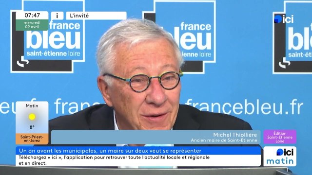 Michel Thiollière, ancien maire de Saint-Étienne