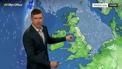 Met Office Wednesday Morning Weather Forecast 09/04/2025