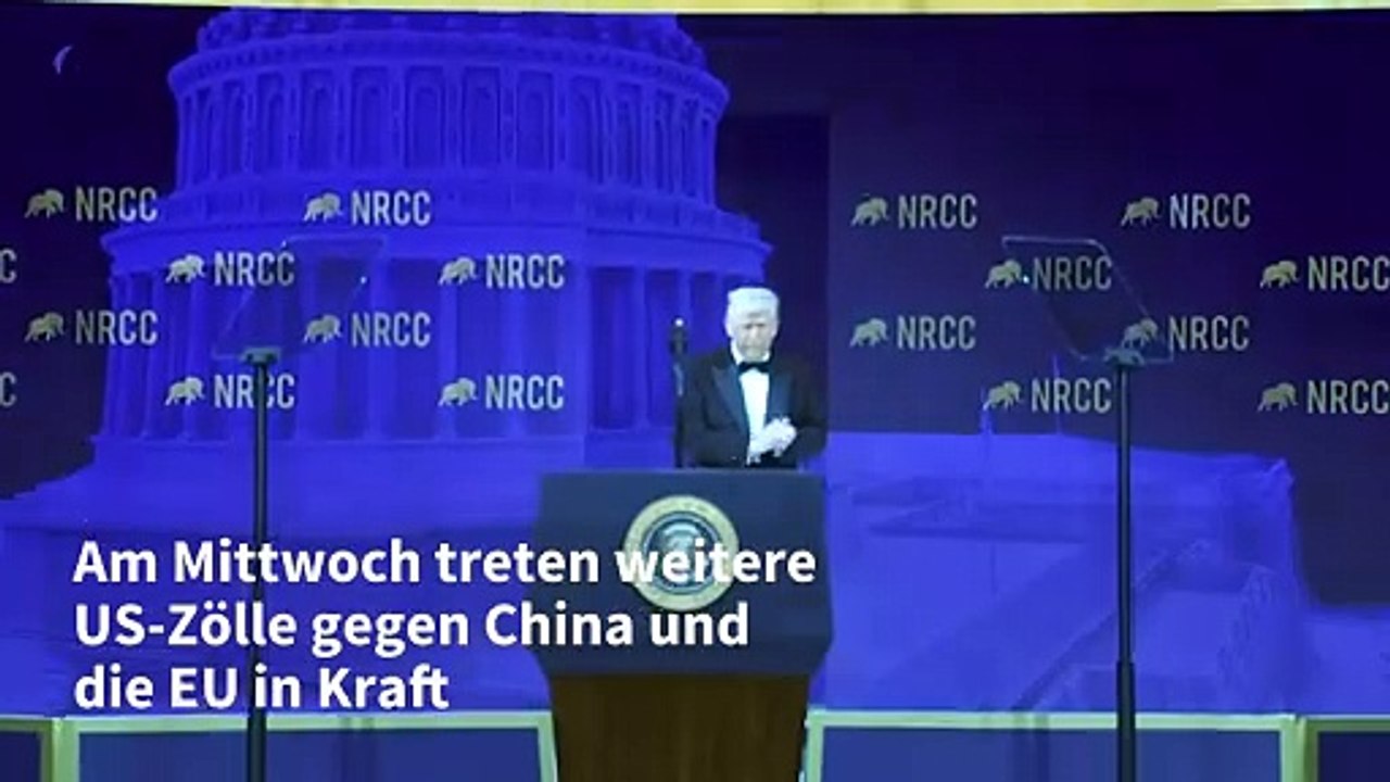 Zusätzliche US-Zölle für EU und China treten in Kraft