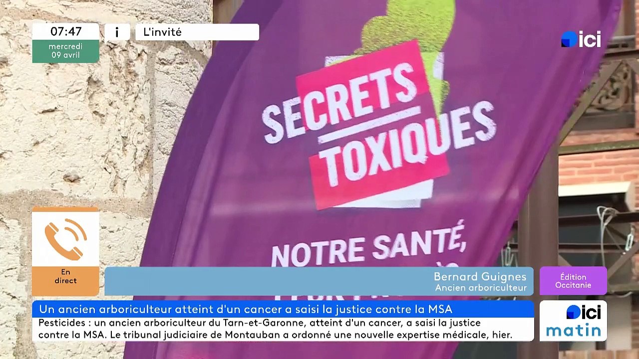 Bernard Guiches, arboriculteur du Tarn et Garonne