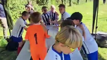 Célébration U11 (Tournoi de la FAC - Dimanche 6 Avril 2025)