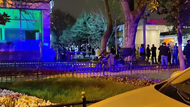 Şişli’de gece kulübü önündeki silahlı çatışma kamerada: 1 ölü, 1 yaralı