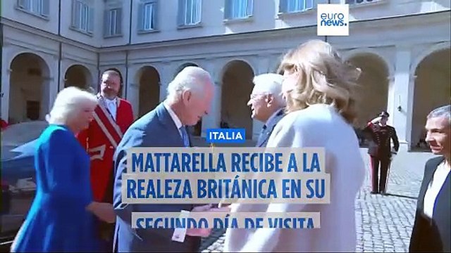 Carlos III y Camilla visitan Roma y destacan los lazos entre Reino Unido e Italia