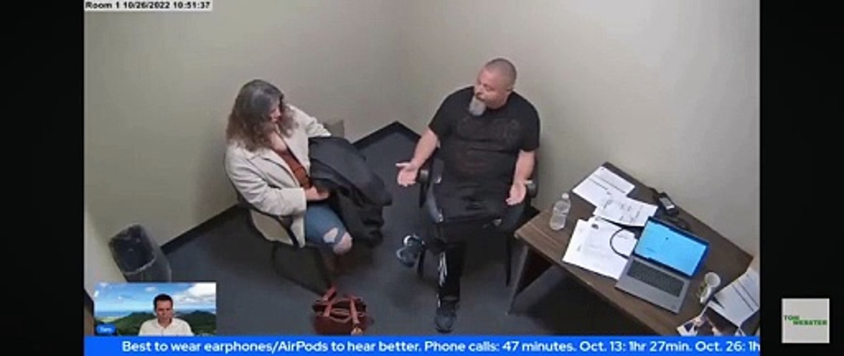 Richard Allen e a mulher Kathy Allen