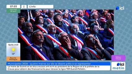 09/04/2025 - ici matin par ici Creuse en vidéo