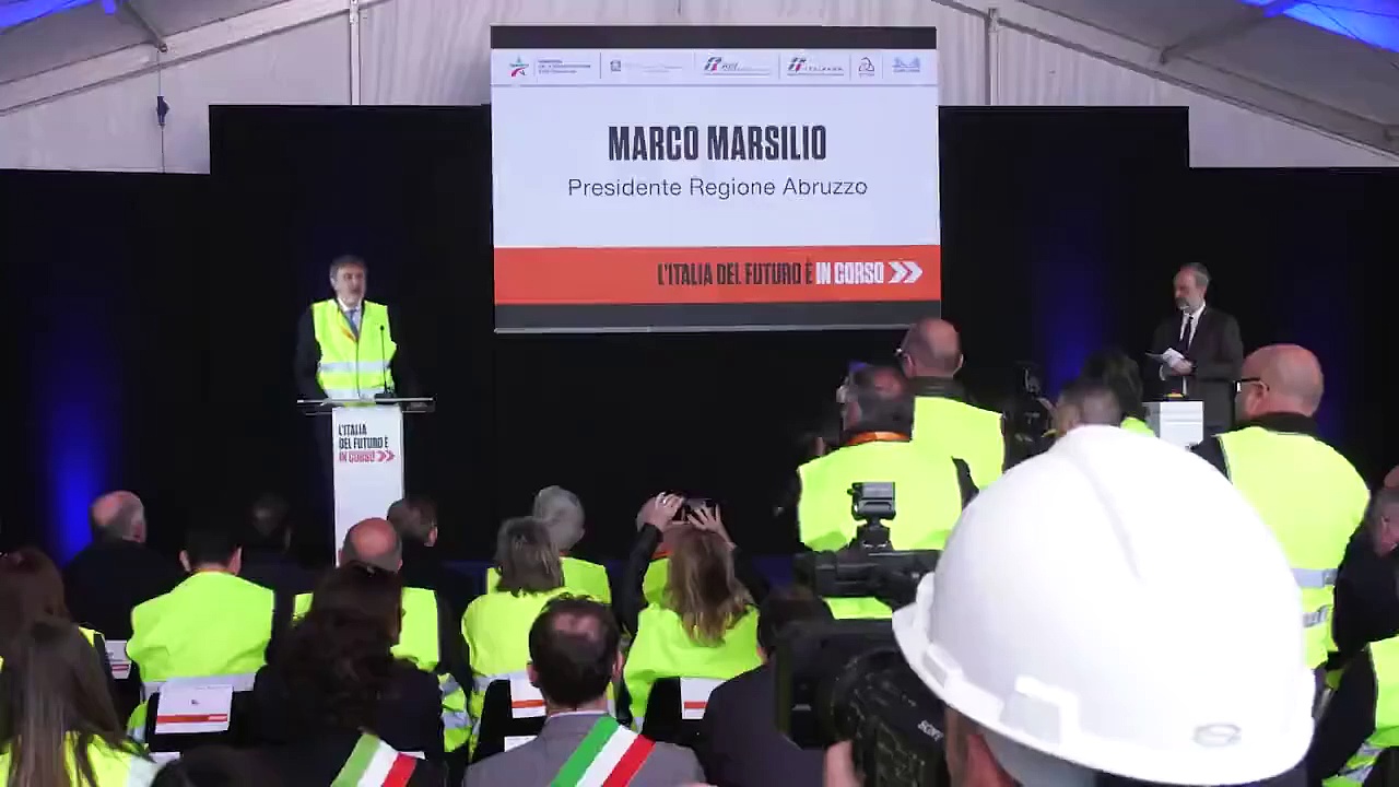Video Marsilio - La linea ferroviaria Pescara-Roma (09.04.25)