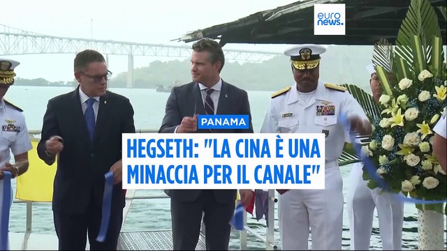 Stati Uniti: La Cina rappresenta una minaccia costante per il Canale di Panama