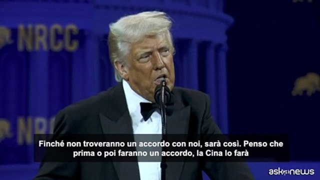 Nuova ondata di dazi di Trump in vigore: per la Cina salgono al 104%