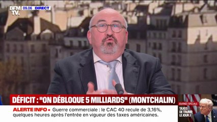 Réserve de précaution de 5 milliards d'euros: "C'est de l'argent qu'on dépense en moins", décrypte Emmanuel Lechypre (éditorialiste économique BFMTV)