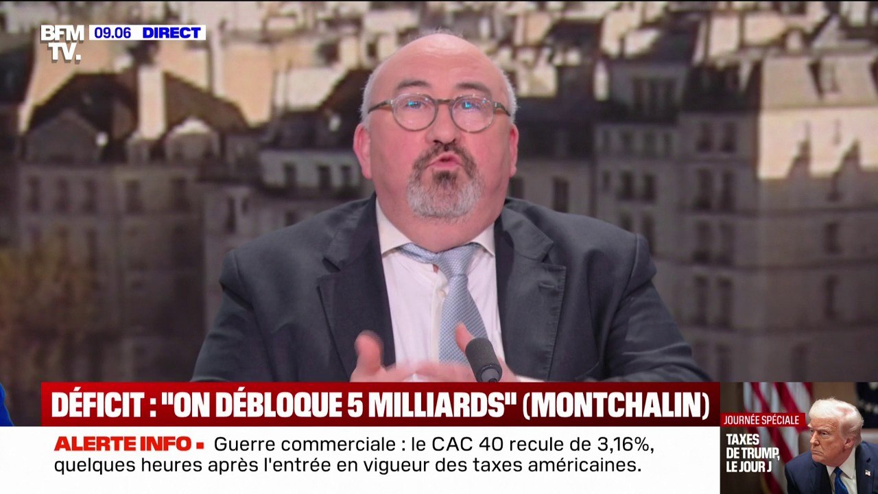 Réserve de précaution de 5 milliards d'euros: "C'est de l'argent qu'on dépense en moins", décrypte Emmanuel Lechypre (éditorialiste économique BFMTV)