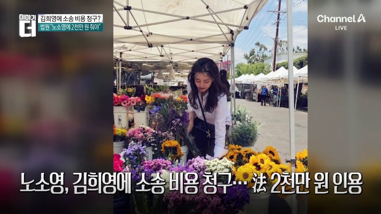 노소영, 김희영에 소송 비용 청구…法 2천만 원 인용