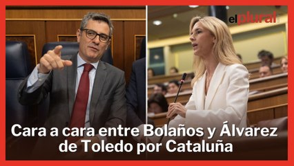 Cara a cara entre Bolaños y Álvarez de Toledo por Cataluña y los aranceles
