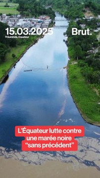 Un glissement de terrain provoque une marée noire en Équateur