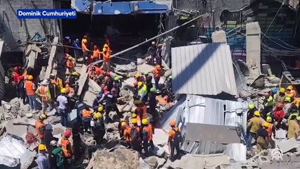 Dominik Cumhuriyeti'nde eğlence mekanının çatısının çökmesi sonucu en az 44 kişi öldü