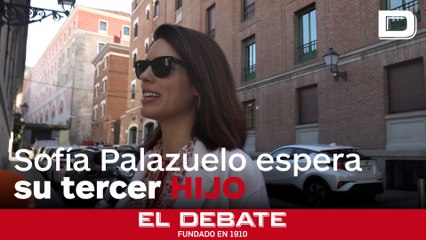Primeras palabras de Sofía Palazuelo que espera su tercer hijo: «Muy contentos, todo muy bien»