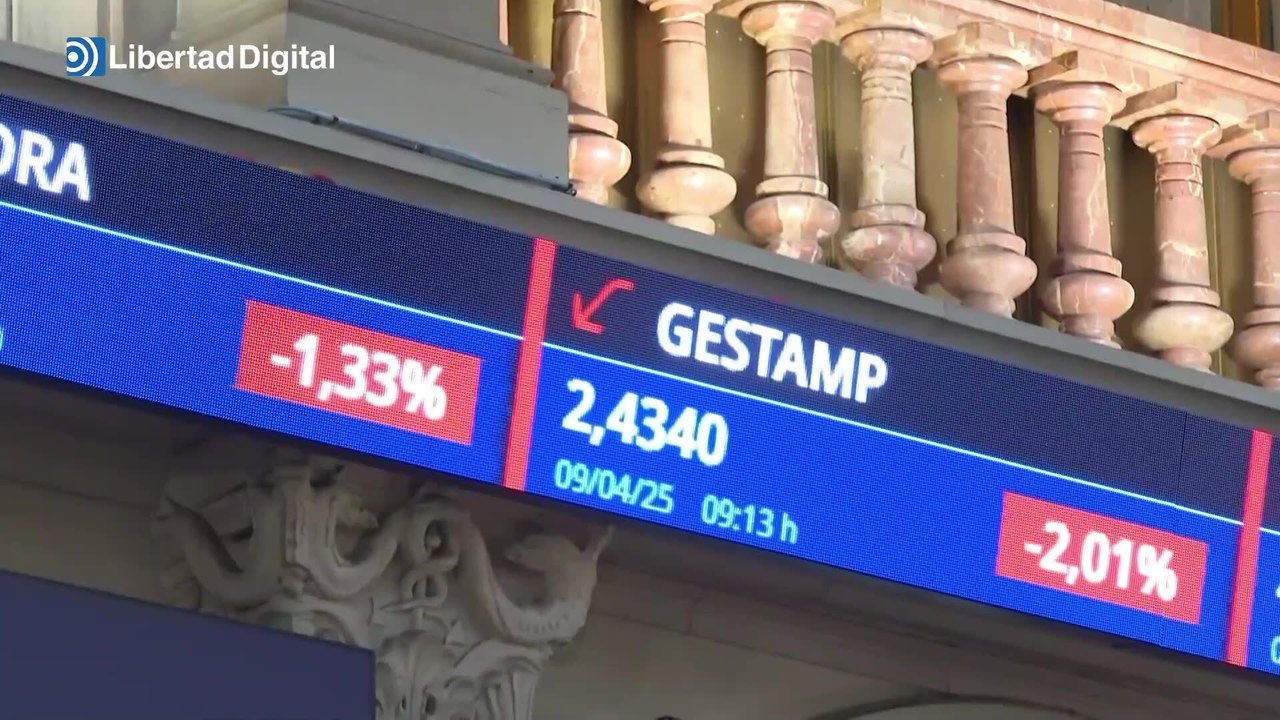 Continúa el desplome de la Bolsa