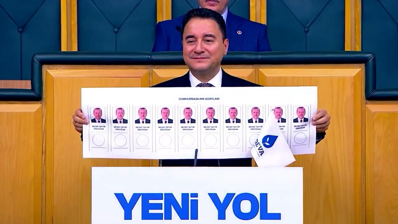Ali Babacan: "İktidarın hayallerindeki oy pusulası bu"