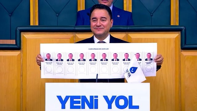 Ali Babacan: İktidarın hayallerindeki oy pusulası bu