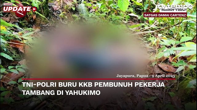 TNI-Polri Kejar KKB yang Bunuh Pekerja Tambang di Yahukimo