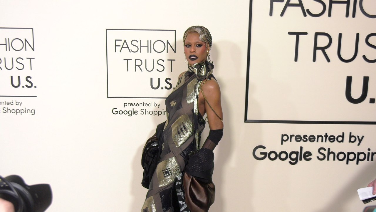 Laverne Cox attends the 2025 Fashion Trust U.S. Awards in Los Angeles