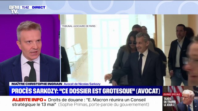 Procès de Nicolas Sarkozy: son avocat dénonce la faiblesse factuelle du dossier