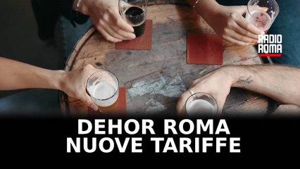 Dehor a rischio a Roma, nuove tariffe e polemiche