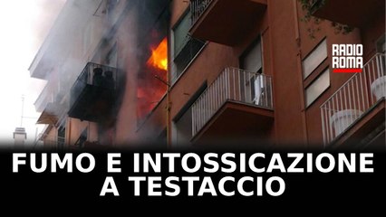 Fumo e paura a Testaccio, intossicate 15 persone