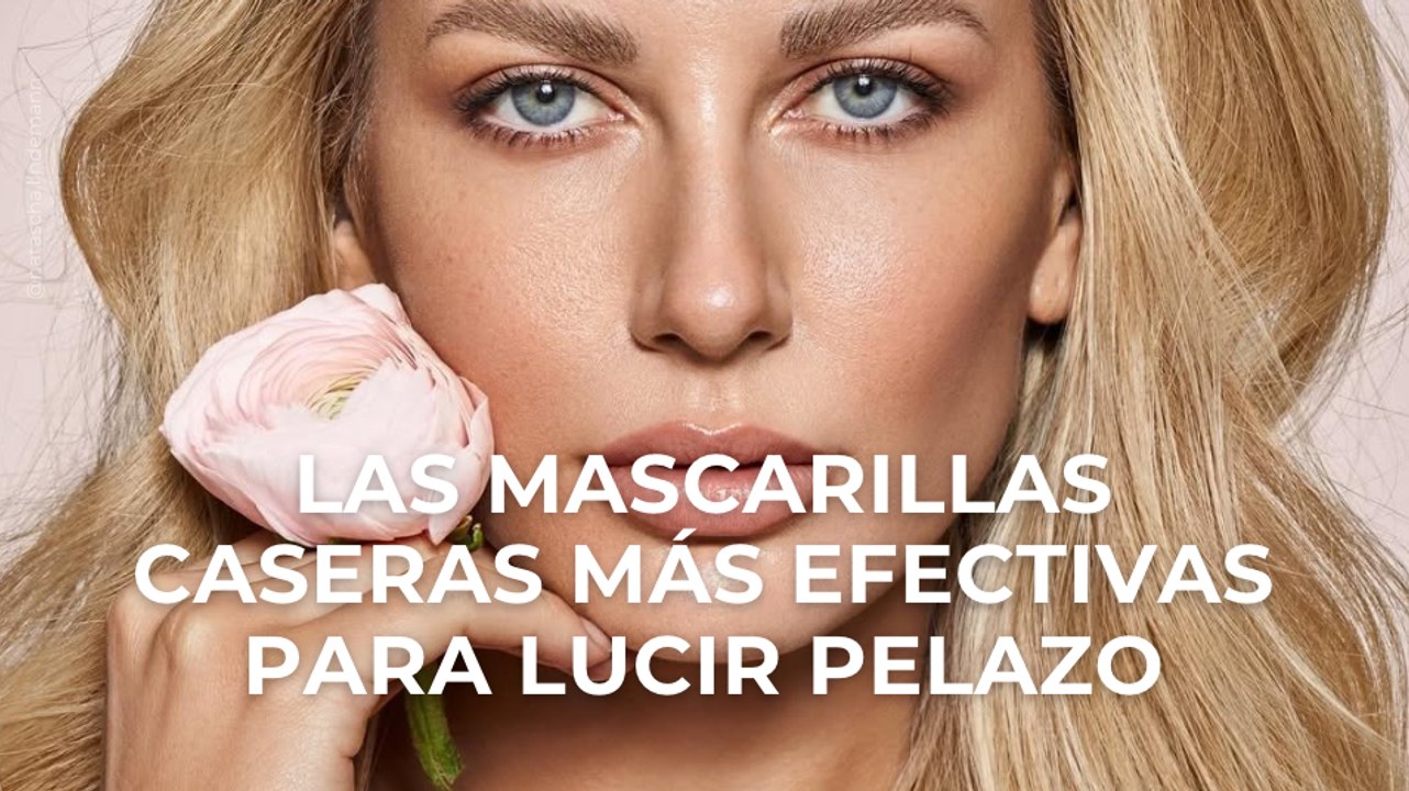 Las mascarillas caseras más efectivas para lucir pelazo