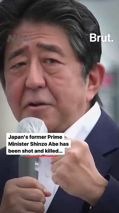 Former Japanese PM assassinated