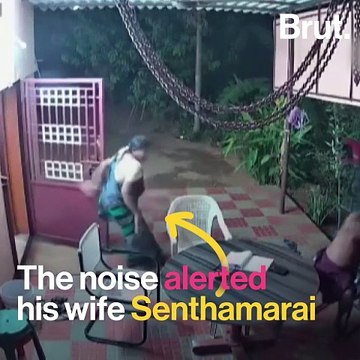 Elderly Couple Takes On Machete-Wielding Robbers