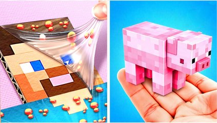 Minecraft World Crafts 🔥 🟩 *You Should Try This Minecraft Movie DIY's*