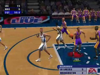 NBA Live 2001 online multiplayer - ps2