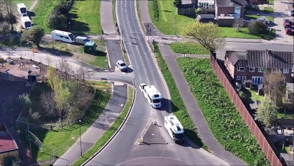 Travellers leave Littlehampton park