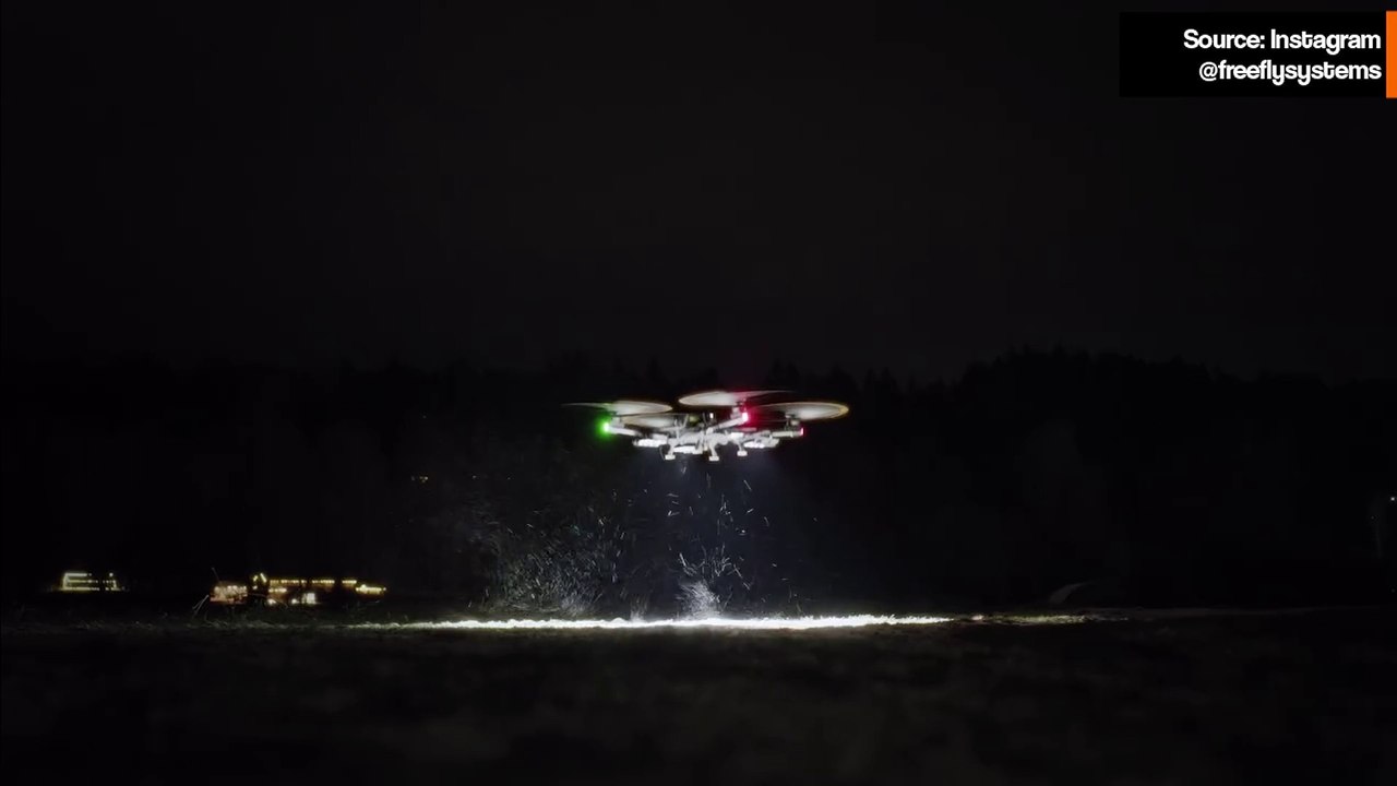 ドローン「Flying Sun 1000」──強力な空中ライトでどこでも昼間のような明るさを実現