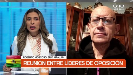 ROBERTO MOSCOSO HABLA SOBRE LA REUNIÓN ENTRE LÍDERES DE OPOSICIÓN