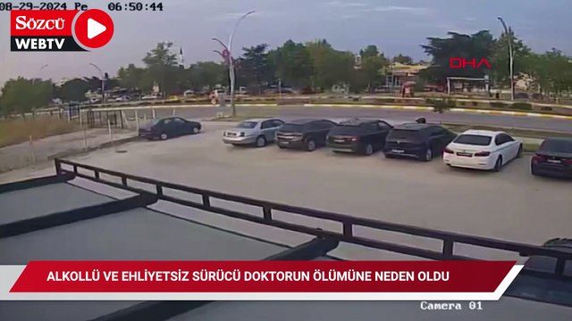 Doktorun ölümüne neden olan ehliyetsiz ve alkollü sürücüye 9 yıl hapis ve tahliye