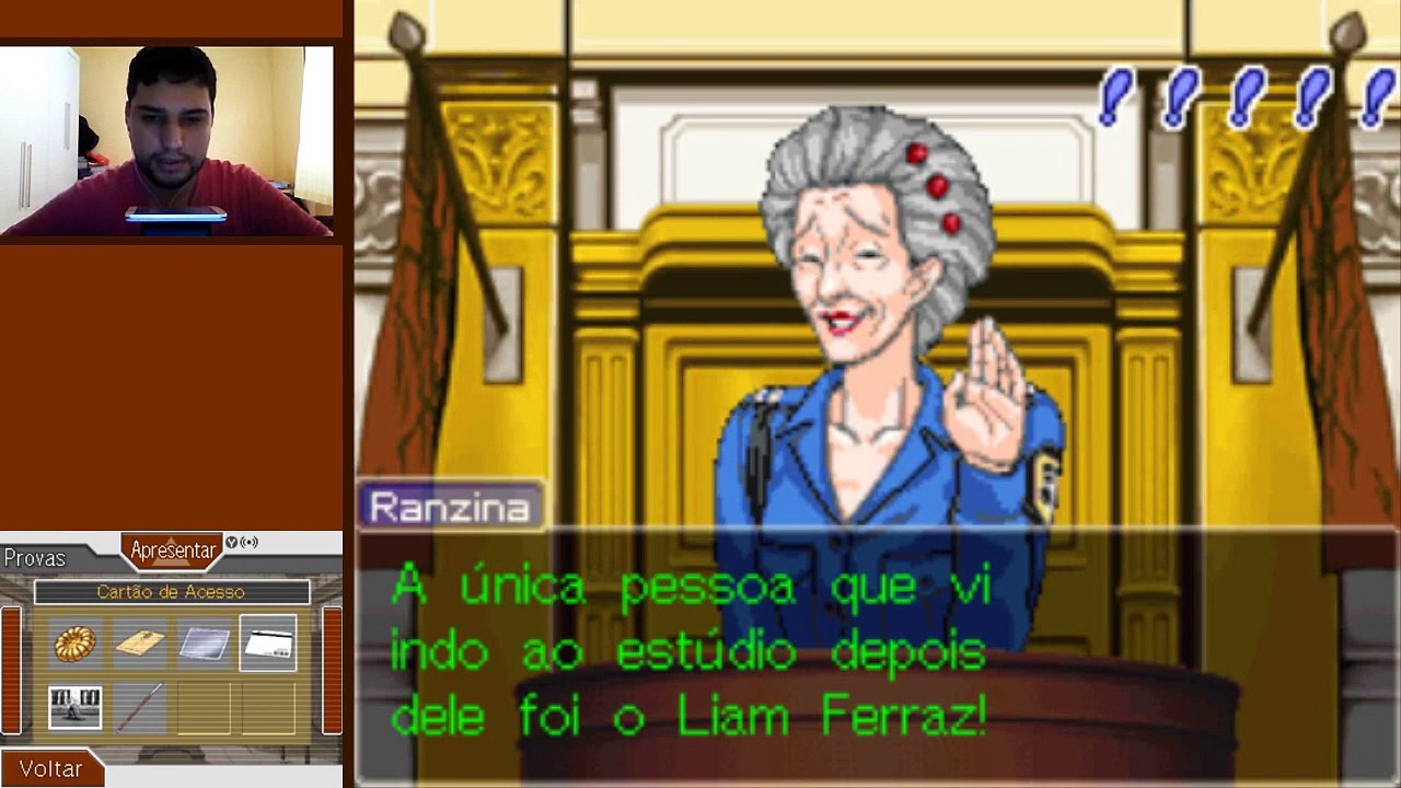 Phoenix Wright: Ace Attorney (PT-BR) Ep.09 - O Importante infiltrado.