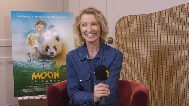 Alexandra Lamy nous parle de son aventure en Chine pour Moon, le panda