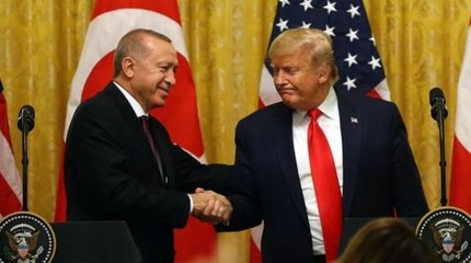 Erdoğan'dan, Trump'ın 'övgü dolu' sözlerine ilk yorum