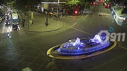 Arrastró a un policía en el capot del auto tras escapar de un control