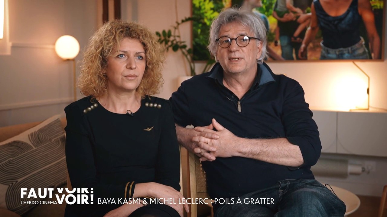 Baya Kasmi et Michel Leclerc, duo de réalisateurs-scénaristes pour Le Mélange des Genres et Mikado