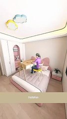 Mom Asked Me To Get A Luxury Bedroom Built For Her Daughter __ 3D Animation short __ _shorts(360P)