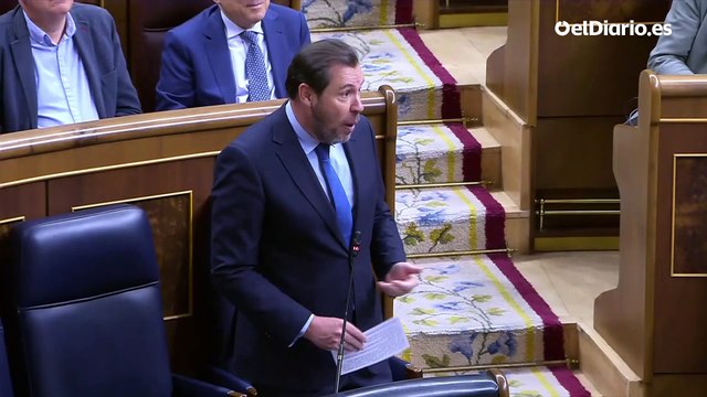 Óscar Puente responde a una diputada del PP: Las auditorías del ministerio se las vamos a encargar a usted